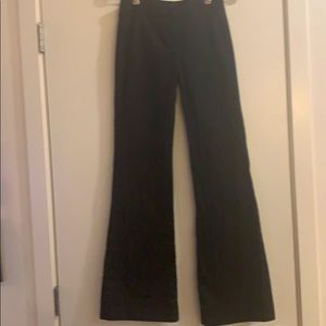 Kenneth Cole New York pinstriped black pants